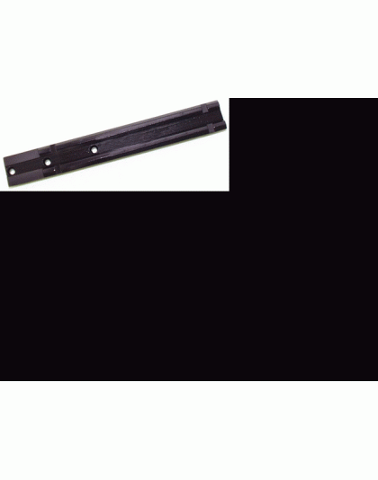 Weaver Base Top Mount #82 - 1-pc Aluminum Black