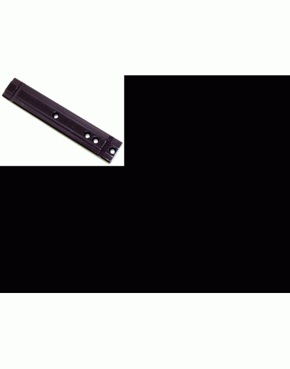 Weaver Base Top Mount #60a - 1-pc Aluminum Black