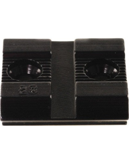 Weaver Base Top Mount #25 - Aluminim Black