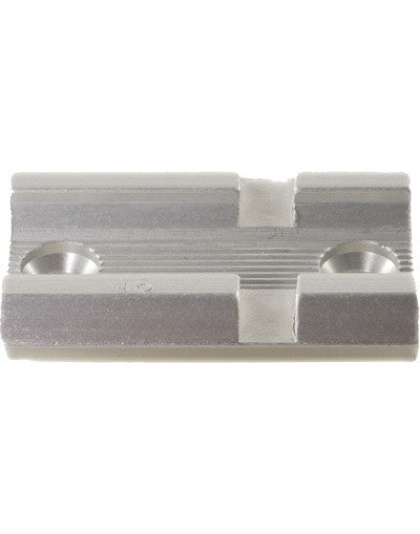 Weaver Base Top Mount #46s - Aluminum Silver